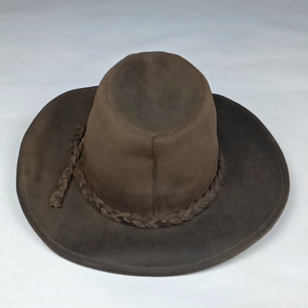Vintage Mens Leather Hat
